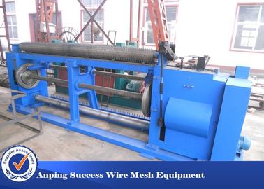 中国 擁壁ワイヤー網機械、ガビオン箱機械重いタイプ4.6T 工場