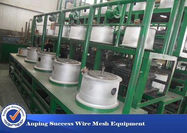 中国 緑色の単純構造ぬれたワイヤー延伸機のまっすぐな供給のタイプ 工場