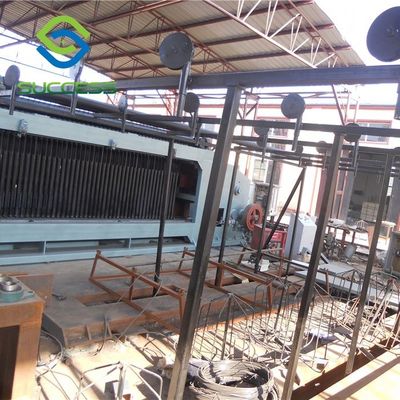中国 重用工業自動 4300mm PLCガビオン網織機 サプライヤー
